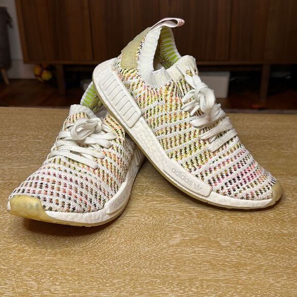 adidas NMD_R1 Primeknit Semi-Solar Yellow - Picture 1 of 11